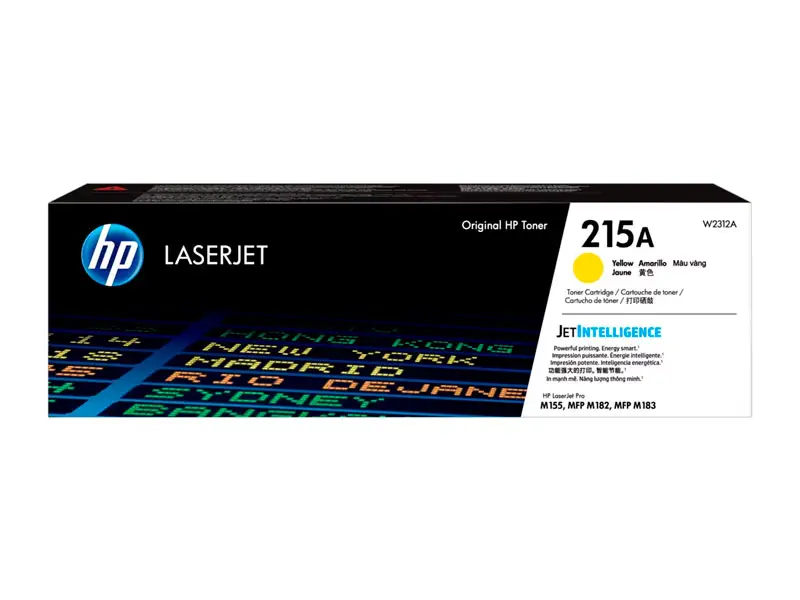 Toner HP 215A W2312A Amarillo M182nw M183fw 850 pag