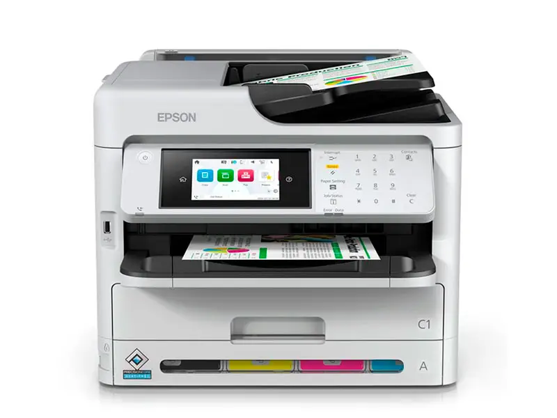 Impresora Multifuncional Epson WorkForce Pro WF-C5891 Color Fax/LAN/WiFi