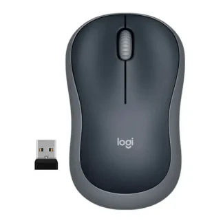 Mouse Logitech M185 Nano Wireless Gray Black