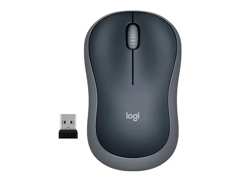 Mouse Logitech M185 Nano Wireless Gray Black