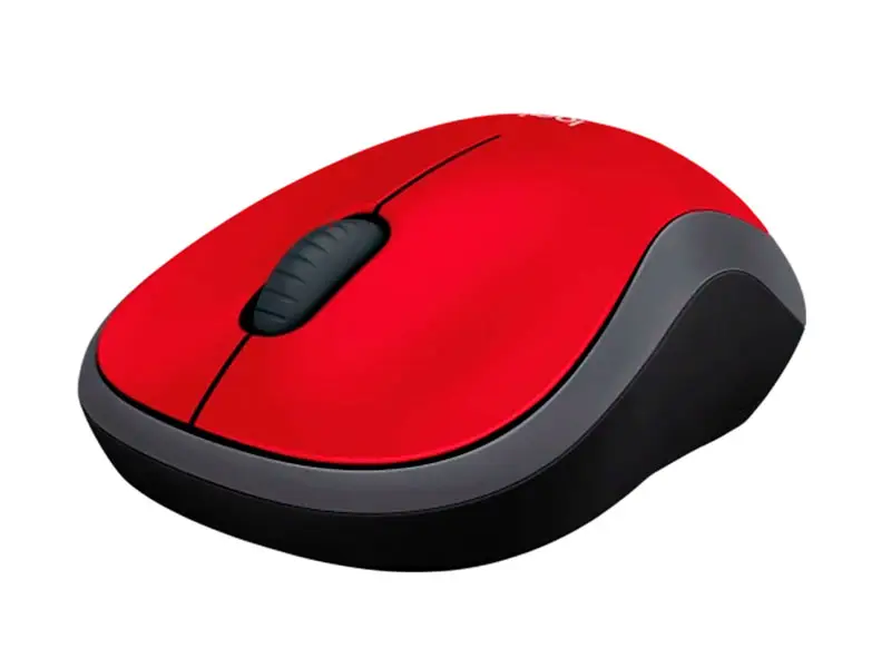 Mouse Logitech M185 Nano Wireless Red - Imagen 2