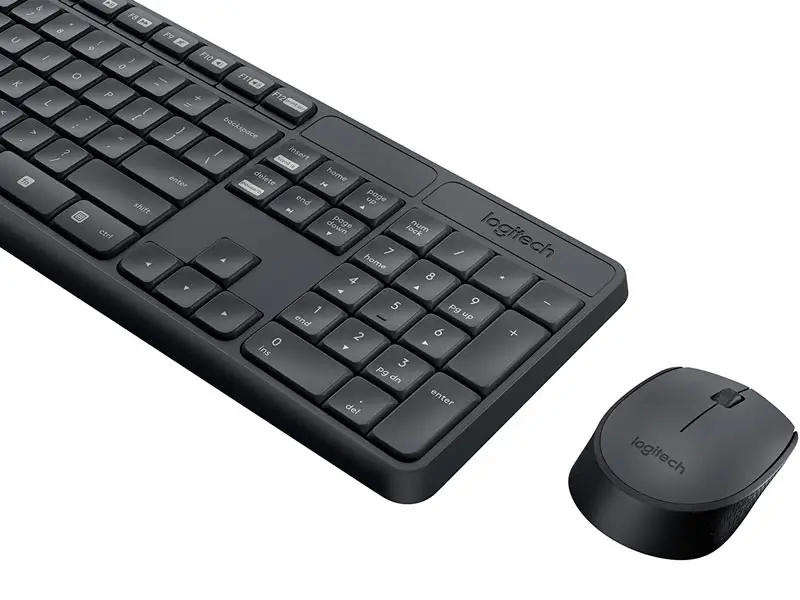 Teclado + Mouse Logitech Wireless MK235 - Imagen 3