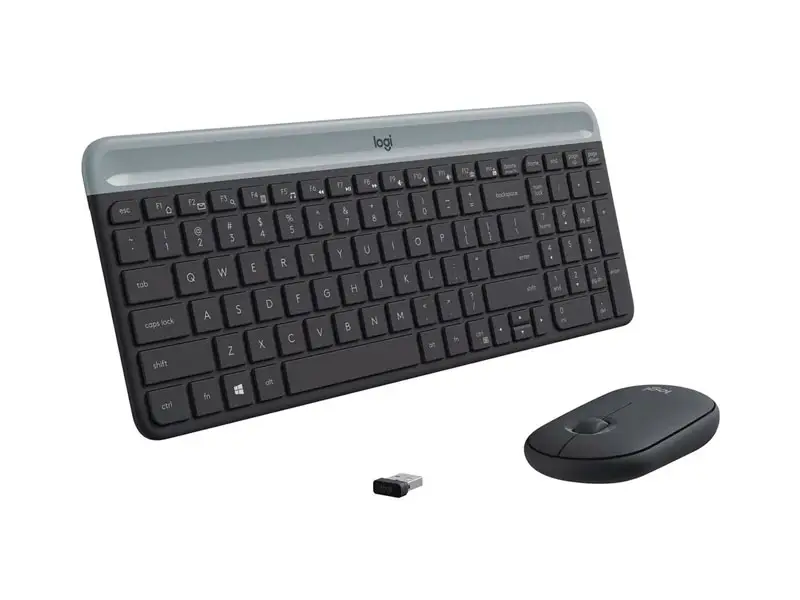Teclado + Mouse Logitech Wireless MK470 Graphite - Imagen 2