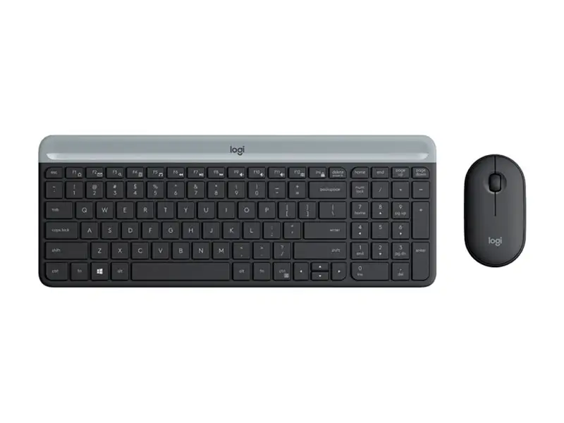 Teclado + Mouse Logitech Wireless MK470 Graphite