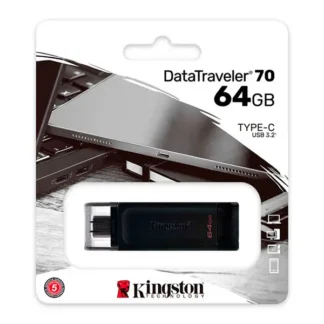 Memoria USB-C 3.2 64GB Kingston DataTraveler 70 (DT70/64GB)