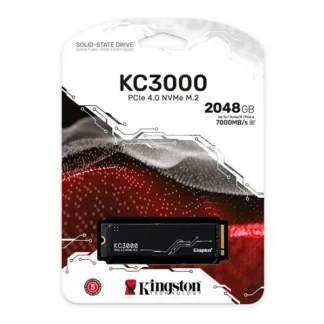 Unidad SSD Interno M.2 Kingston KC3000 2.48TB PCIe Gen 4.0 NVMe