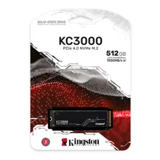 Unidad SSD Interno M.2 Kingston KC3000 512GB PCIe Gen 4.0 NVMe