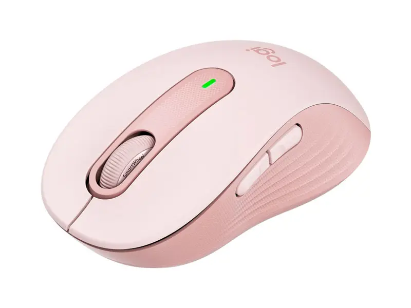 Mouse Logitech Signature M650 Medium Wireless BT Rosa Pink - Imagen 2