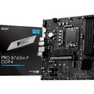 Placa MSI PRO B760M-P DDR4 LGA1700 Micro ATX