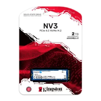 Unidad SSD Interno M.2 2280 2TB Kingston NV3 NVMe PCle 4.0
