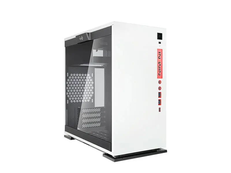 Case In Win 301C Mini Tower RGB Vidrio Templado White