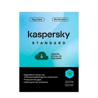 Antivirus Kaspersky Standar 5PC x 1 AÑO