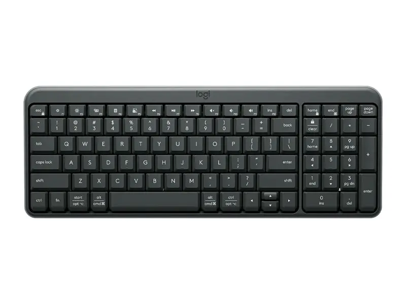 Teclados Logitech K250 Bluetooth Grafito