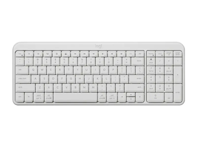 Teclados Logitech K250 Bluetooth White