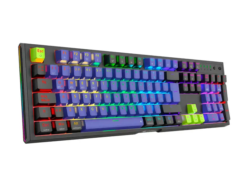 Teclado Gaming Antryx Mecanico MK865 TRIX Wireles Blue Switch (AMK-865TXKBL-SP) - Imagen 2