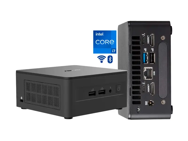 PC mini ASUS NUC 13 PRO Core i7-1360P DDR4 Bluetooth Thunderbolt Red