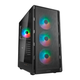 Case Cougar Airface Pure RGB Mid-Tower Vidrio Templado Black