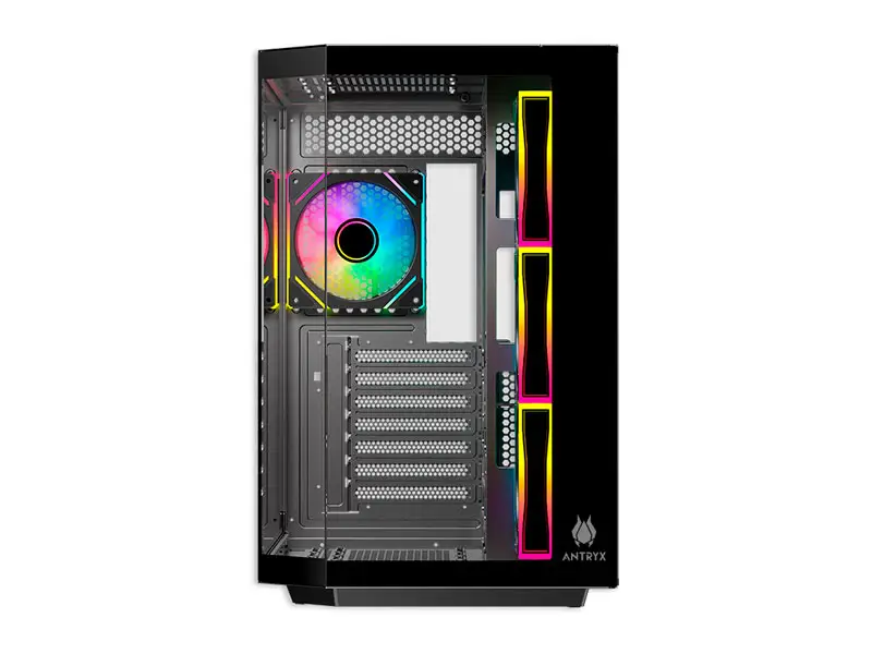 Case Antryx FX 800 ARGB FAN X4 USB-C Black - Imagen 3