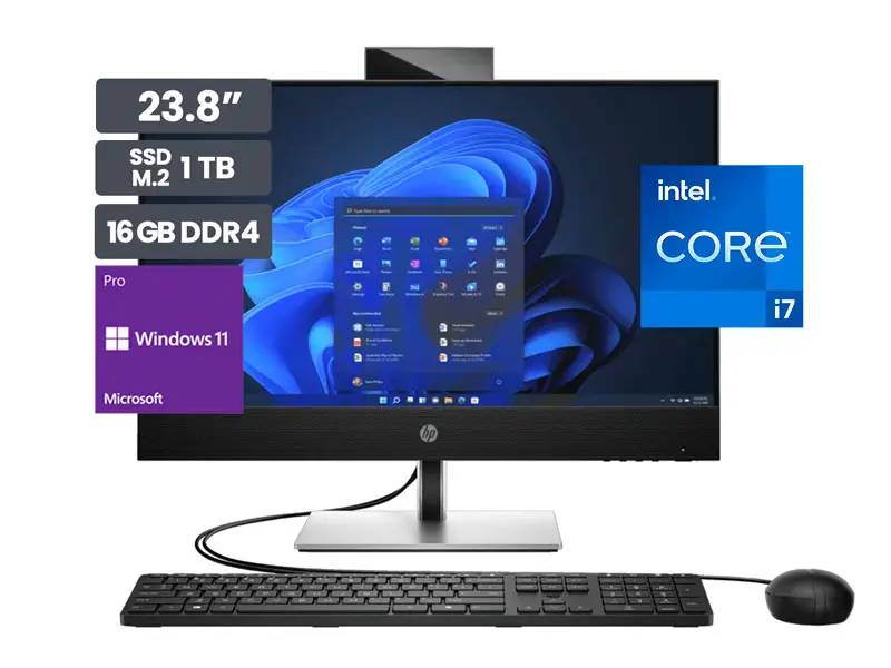 All In One HP AIO ProOne 440 G9 23.8″ FHD Intel Core i7-12700T 16GB SSD1TB Wind11 Pro