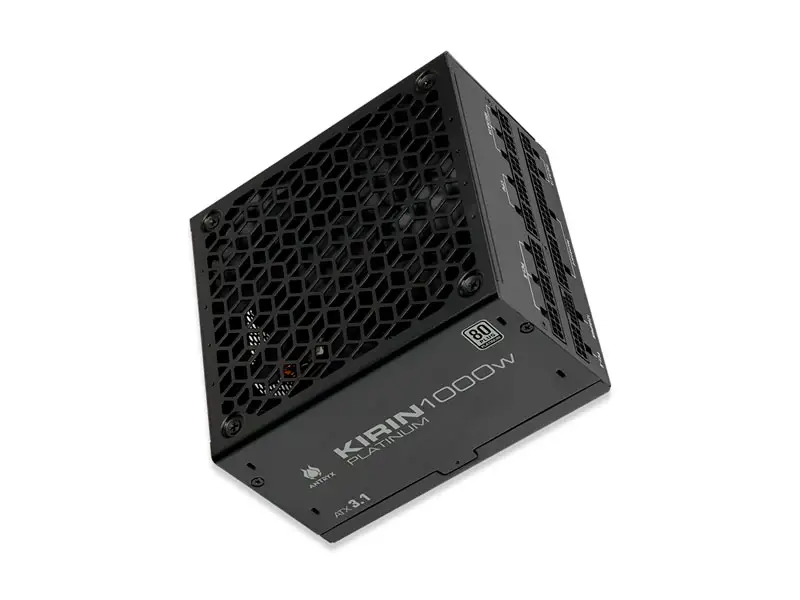 Fuente Antryx 1000W Kirin 80 Plus Platinum Modular ATX3.1 PCIE 5.0 (XPH1000-A) - Imagen 3