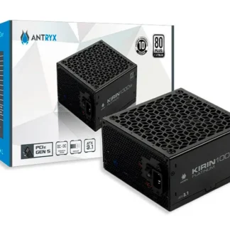 Fuente Antryx 1000W Kirin 80 Plus Platinum Modular ATX3.1 PCIE 5.0 (XPH1000-A)