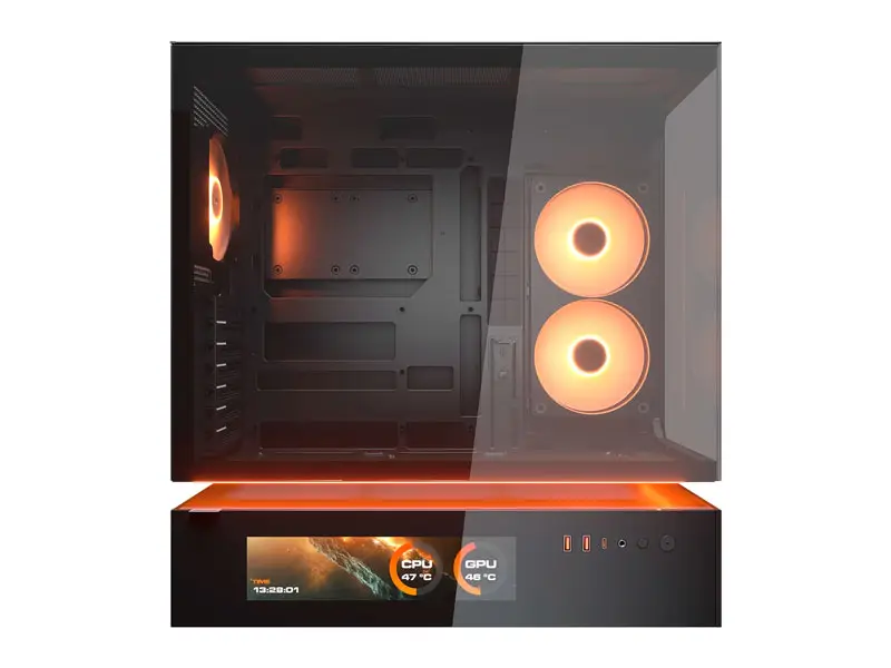 Case Cougar CFV235 Vision Mid-Tower Vidrio Templado Black - Imagen 2