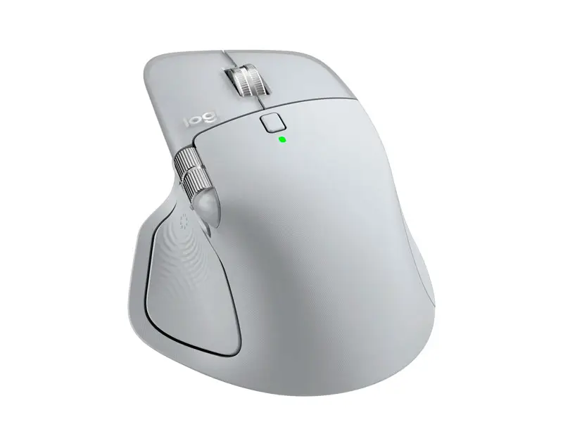 Mouse Logitech MX MASTER 4 USB-C Wireless Bluetooth 8K Pale Grey - Imagen 3