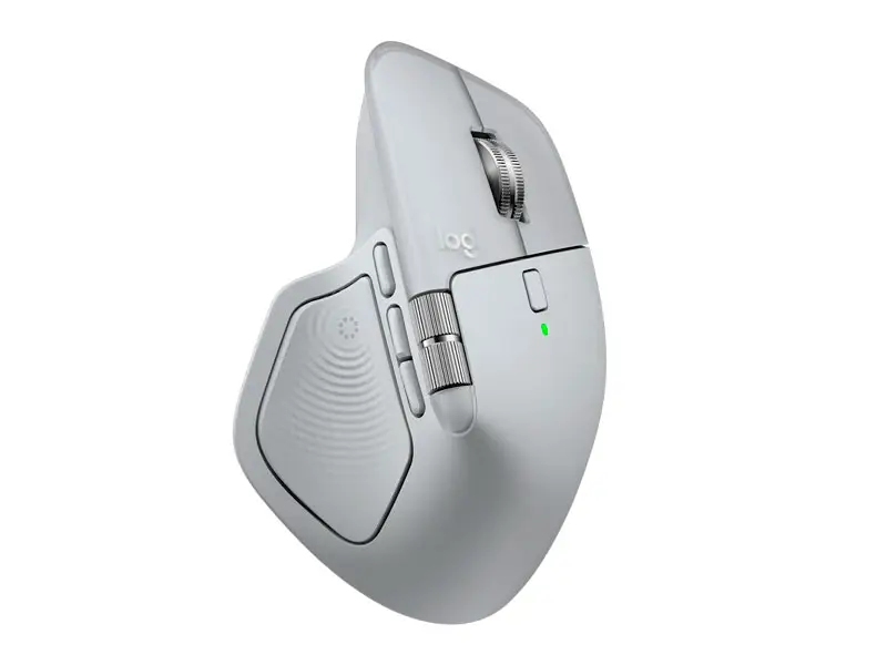 Mouse Logitech MX MASTER 4 USB-C Wireless Bluetooth 8K Pale Grey - Imagen 2
