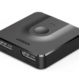 Switch KVM Ugreen DisplayPort Bidireccional 2 en 1 (60622)