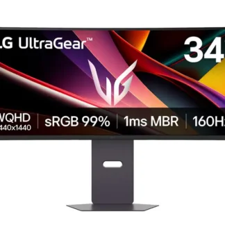 Monitor Gaming LG 34 UltraGear 34G600A 34″ Curvo WQHD DP HDMI 160Hz 5ms