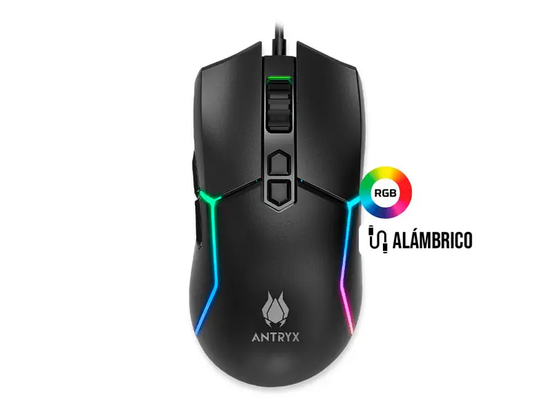 Mouse Gaming Antryx M770 RGB DPI 12800 (AGM-M770K)