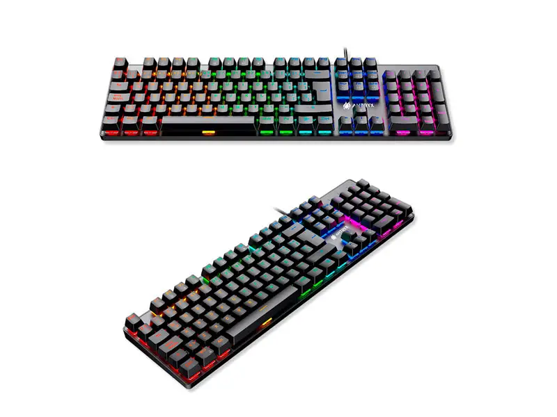 Teclado Gaming Antryx Mecanico MK760L Black, Blue Switch (AMK-760LKBL-SP) - Imagen 2