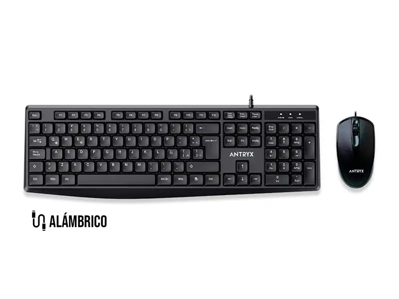 Combo Antryx Teclado + Mouse Precision PS960 (ASC-PS960K-SP)