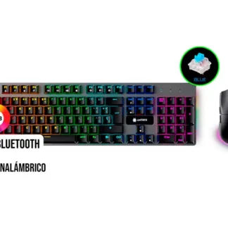 Teclado Mecanico + Mouse Antryx GC-4500 Trix Blue Switch (AGC-4500TXKBL-SP)
