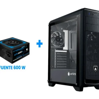 Case Antryx Performance RX 380 + Fuente 600Watts Fanx2 (AC-RX380PK-600CP)