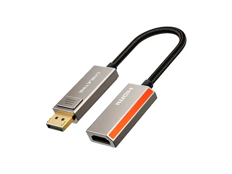 Adaptador DisplayPort a HDMI CABLETIME CP80A 8K 60Hz