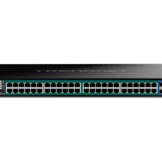 Switch Trendnet TPE-3524S Web Smart Gigabit 52 puertos Gigabit PoE + 4 puertos SFP+ 10G