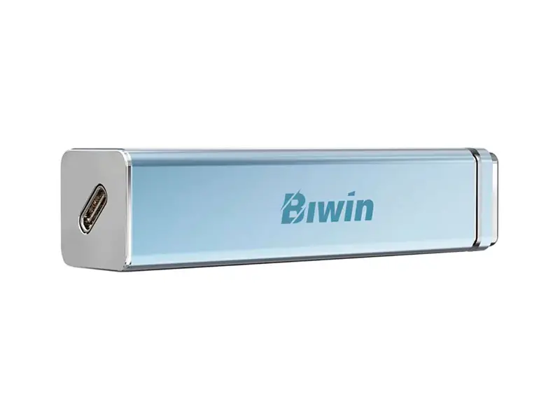 Unidad SSD Externo BIWIN 1TB PD2000 SSD USB-C 3.2 Blue - Imagen 2