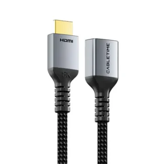 Cable Extension HDMI 1mts CABLETIME CH17H 8K 60Hz
