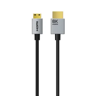 Cable Mini HDMI a HDMI 1.5mts CABLETIME CH15J 8K 60Hz