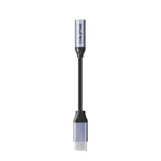Adaptador USB-C a Audio 3.5mm CABLETIME CPA6G