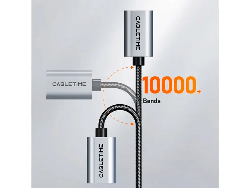 Cable Extension USB 3mts CABLETIME CA17N 5Gbps - Imagen 3