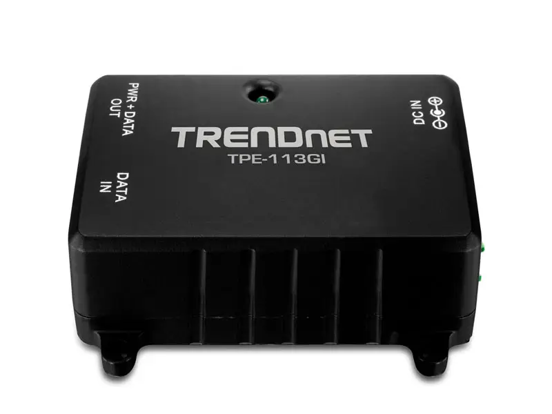 Inyector TRENDnet TPE-113GI Gigabit PoE+ (15W) - Imagen 3