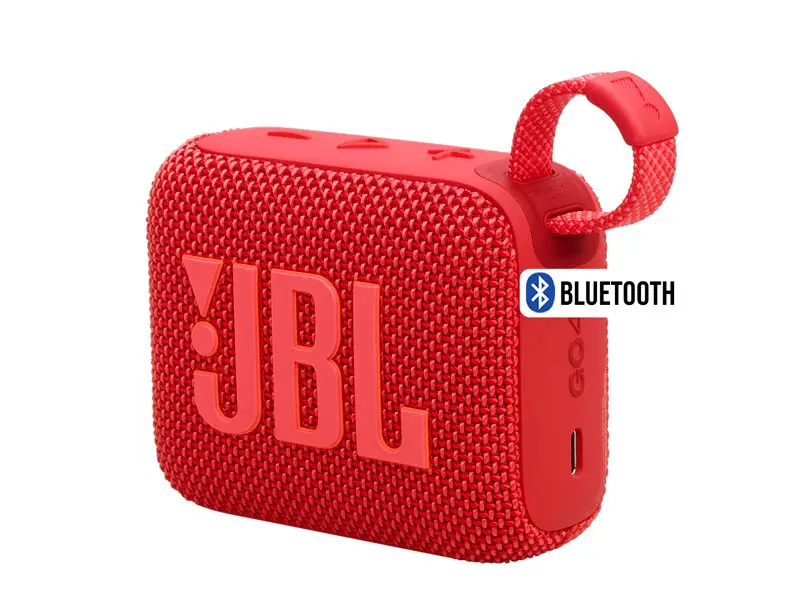 Parlante JBL Go 4 Bluetooth Red