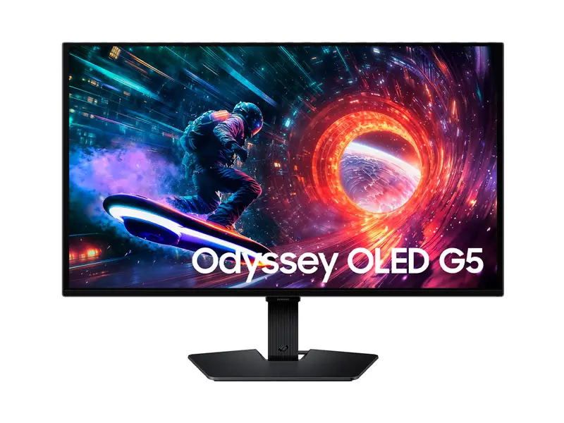 Monitor Gaming 27 SAMSUNG Odyssey G5 OLED LS27FG500SLXPE 180Hz QHD 0.03ms