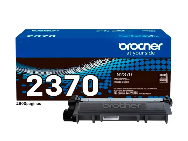 TONER BROTHER TN-2370 Negro HLL2360DW/DCPL2540DW - Imagen 3