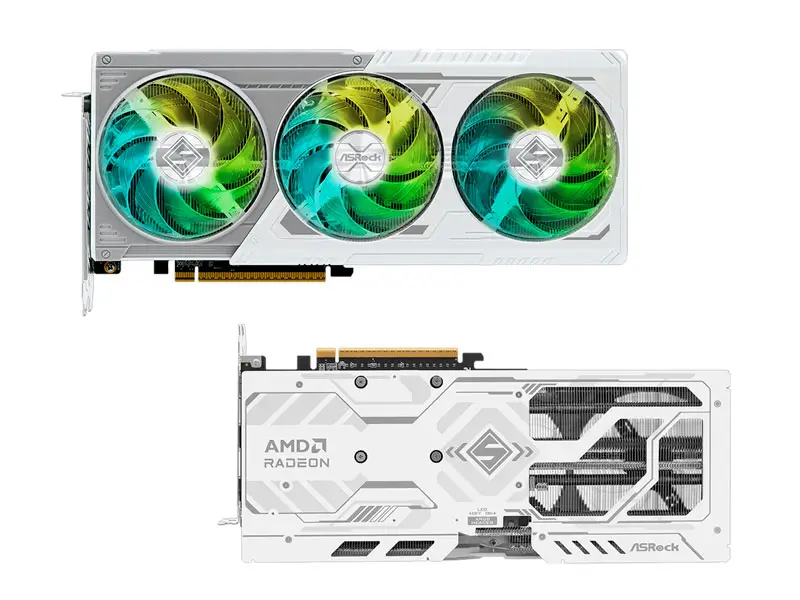 Tarjeta Grafica ASRock RADEON RX 9060 XT 16GB Steel Legend OC GDDR6 PCI-E 5.0 - Imagen 3