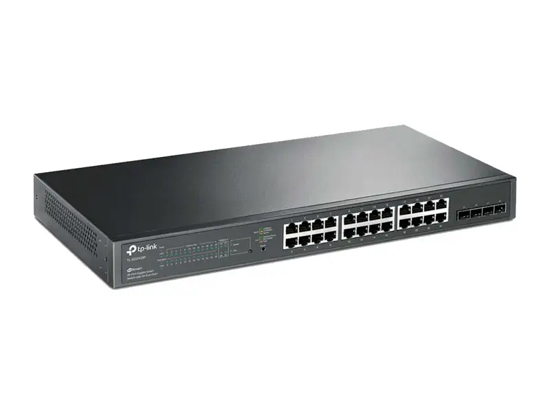 Switch Smart Gigabit JetStream de 24 puertos PoE+ 4 ranuras SFP - Imagen 2