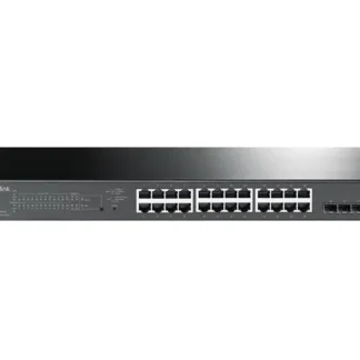 Switch Smart Gigabit JetStream de 24 puertos PoE+ 4 ranuras SFP