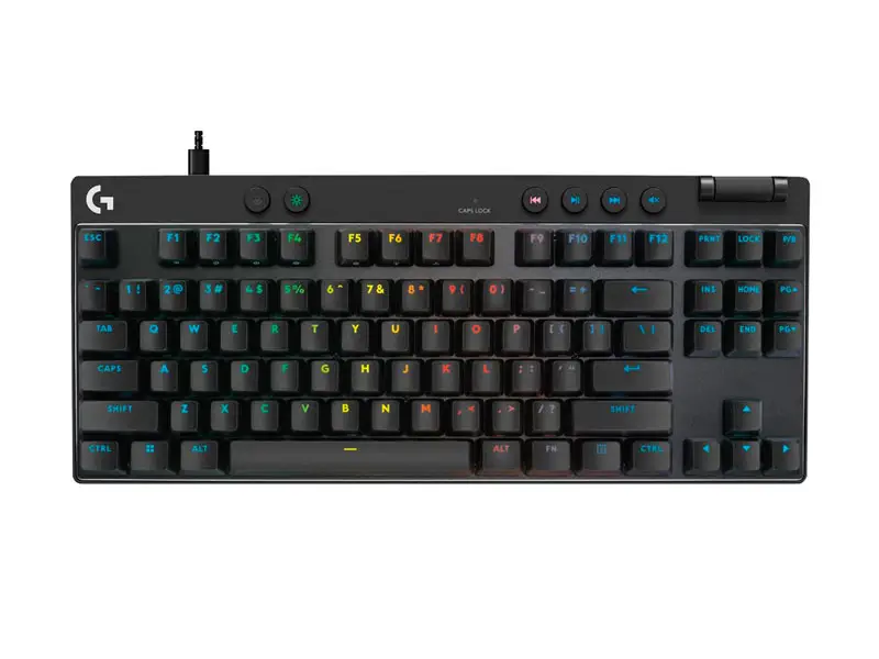 Teclados Gaming Logitech G PRO X TKL RAPID Black